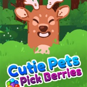 Cutie Pets Pick Berries