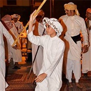 Almezmar Stick Dancing, Saudi Arabia