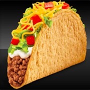 Taco Bell Crunchy Taco Supreme