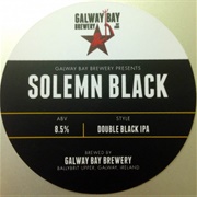 Galway Bay Solemn Black Imperial Black IPA