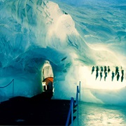 Ice Grotto of Mittelallalin, Switzerland