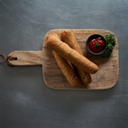 Battered Red Pudding