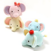 Zou No Pororaan Plush Elephants