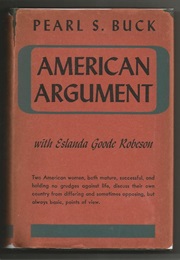 American Argument (Pearl S. Buck)