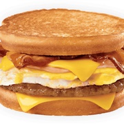 Jack in the Box Loaded Breakfast Sandwich