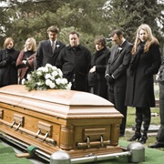 At a Funeral