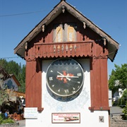 World&#39;s Largest Cuckoo Clock, Kimberly, British Columbia, Canada