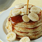 Banana on Pancakes