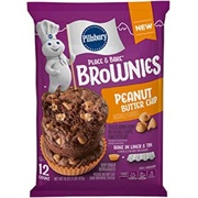 Pillsbury Place and Bake Peanut Butter Brownies