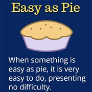 As Easy as Pie