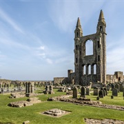 Saint Andrews Cathedral Graveyard Saint Andrews, (Scotland)
