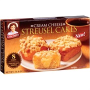 Cream Cheese Struesel Cakes