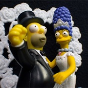 Homer and Marge Simpson