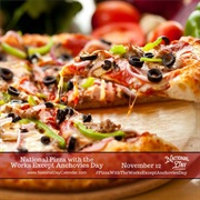 Pizza With the Works Except Anchovies