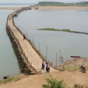 Kampong Cham Bamboo Bridge