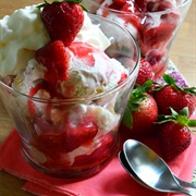 Strawberry Shortcake Sundae
