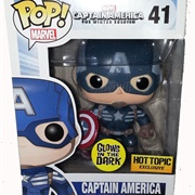 Captain America Bobble Head Glow