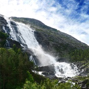 Langfossen, Norway