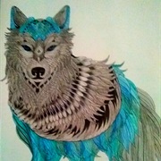 Native Wolf Spirit
