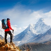 Hiking in the Himalayas