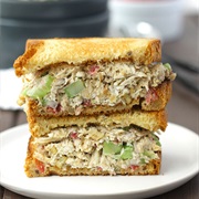 Leftover Turkey and Cranberry Sauce Salad