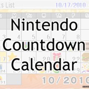 Nintendo Countdown Calendar