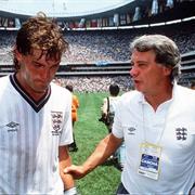 Bobby Robson and Glen Hoddle