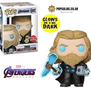 Thor Hammer Black Suit Glow