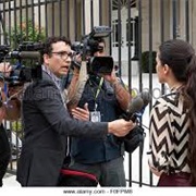 Was Interviewed on TV