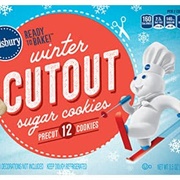 Winter Shape Sugar Cutout Cookie