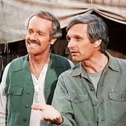 Hawkeye Pierce and BJ Hunnicutt