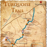 Turquoise Trail Scenic Byway, NM