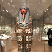 Stand Next to a Mummy Case