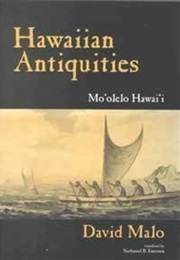 Hawaiian Antiquities (David Malo)