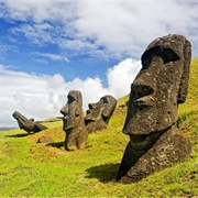 Moai of Easter Island - Chile