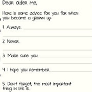 Write a Letter to Your Future Self