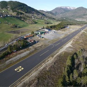 Voss Airport, Bømoen