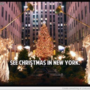 See Christmas in New York