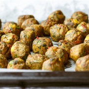 #58:  Appetizers and Snacks:  Pinto-Pecan Fireballs