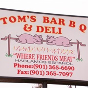 Pork Chop Sandwich From Tom&#39;S BBQ