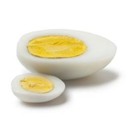 Hard Boiled Goose Egg