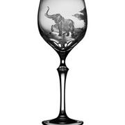 Elephant Wine Glass