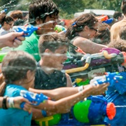 Squirt Gun Fight