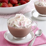 Strawberry Hot Chocolate
