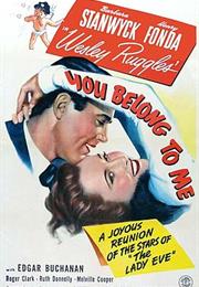 You Belong to Me