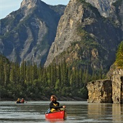 Canoe Through Canyons in NWT