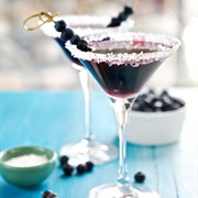 Blueberry Martini