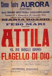 Attila, Il Flagello Di Dio (1917, Mari)