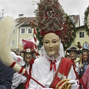 The Carnival of Imst, Austria
