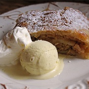 Apple Strudel in Germany